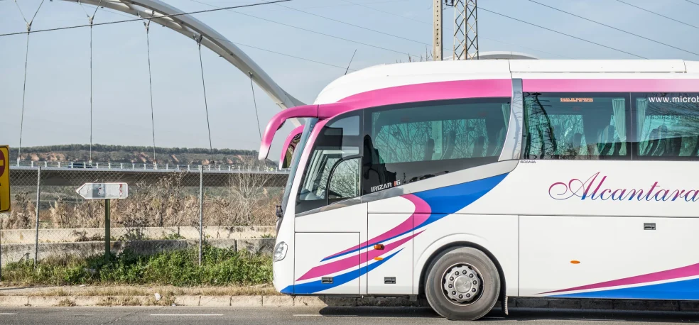Flota moderna de Autocares Alcántara